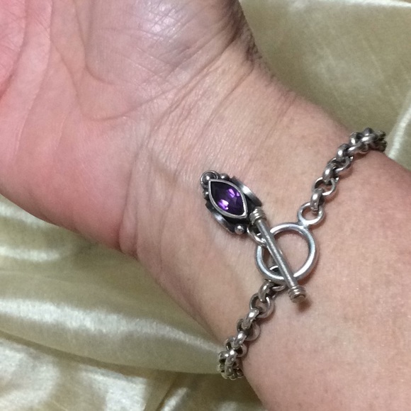 Authentic Vintage Sterling Silver Bracelet - Picture 2 of 8